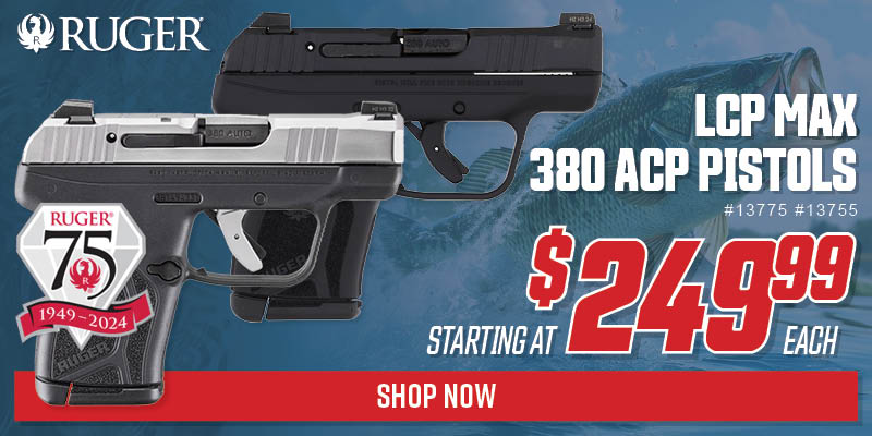 Ruger LCP Max Pistols - MF